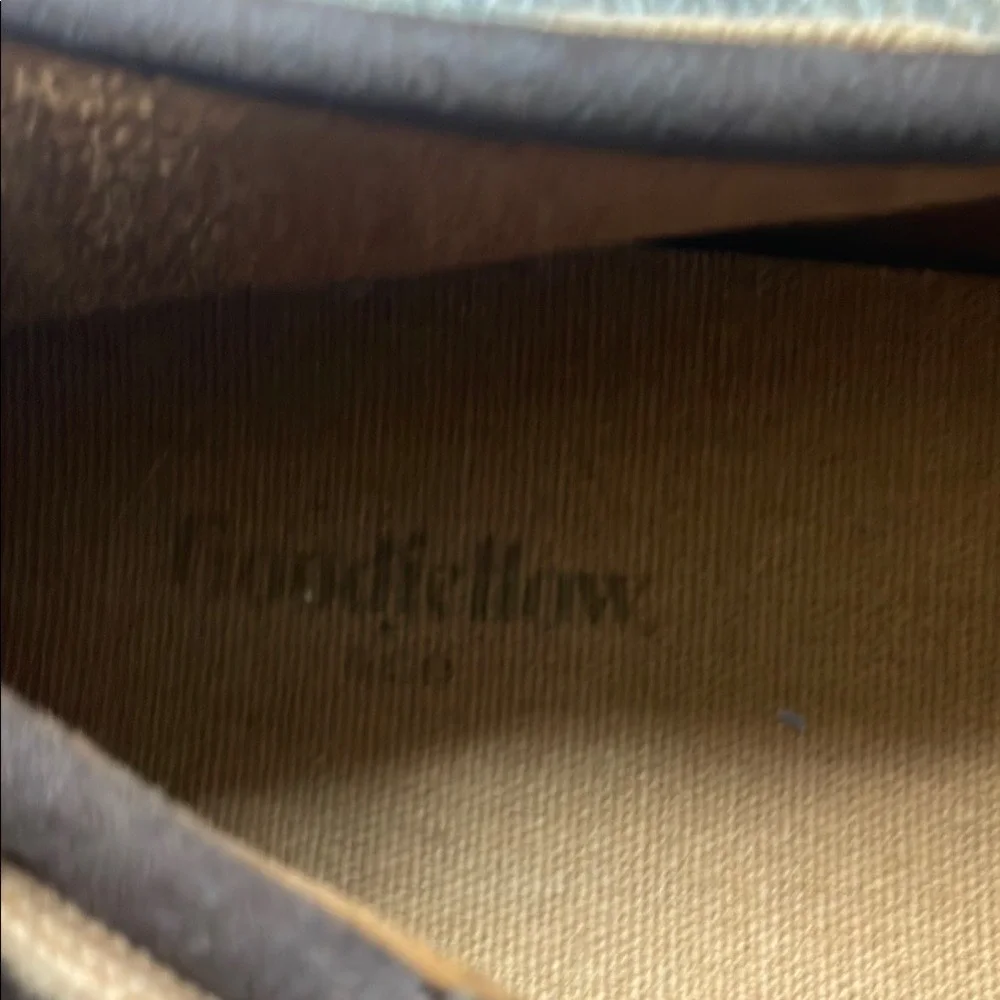 Goodfellow & Co Mens Brown Boat Shoes Faux‎ Leather Nautical Loafers Size 8